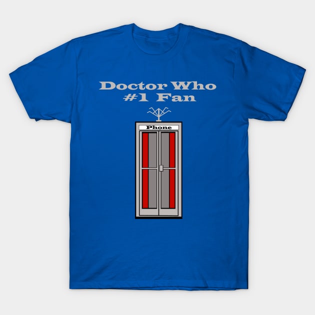 Number 1 Doctor Who Fan T-Shirt by DavinciSMURF